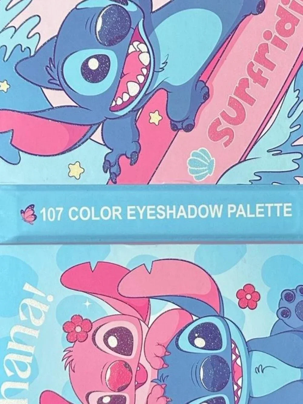 Stitch 107 eyeshadow palette #makeup #kawaii #eyeshadow #lilostitch #disney